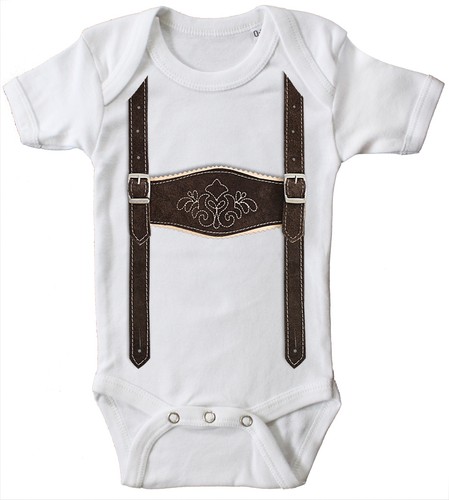 Babystrampler mit print - mit,