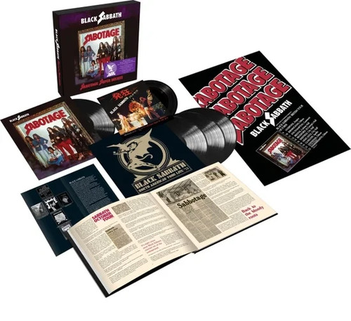 Black sabbath sabotage - black,