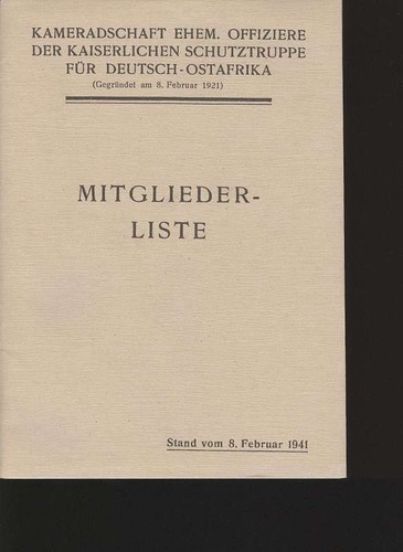 Schutztruppe - ,