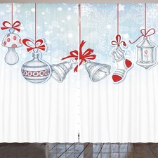 Weihnachten Rustikale Gardine Retro