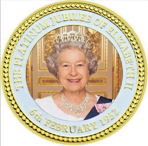 Souvenir coin her - souvenir, majesty