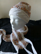 Strickmütze, Mütze und Schal Handarbeit NEU