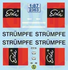 2363 decals esda strümpfe - -,