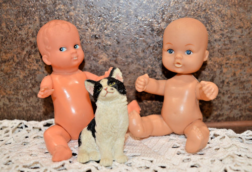 Alte babypuppen vintage ohne - alte,