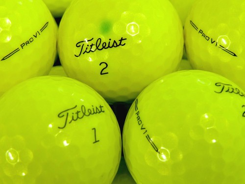 Gelbe titleist pro v1 - gelbe,