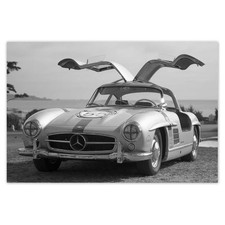 Banner Fahne Mercedes Gullwing