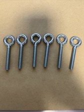 6 Stück Ösenschraube Ringschraube M8x50mm Stahl verzinkt Nr.164