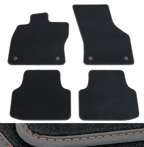Premium velours fußmatten set - premium,