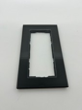 GIRA Esprit Glas Rahmen für z.B. 125003 Wohnungsstation Türsprechanlage schwarz