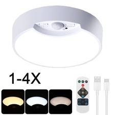 LED Deckenleuchte mit Bewegungsmelder Dimmbar 8000mAh AKKU Decken Treppen lampe