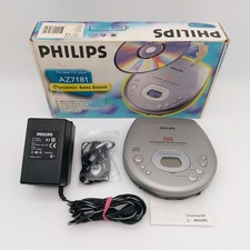 Philips AZ7181 Discman Portabler CD-Player - OVP - silber - funktioniert ✅