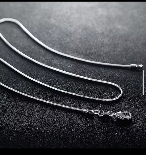 Edle schlangenkette 925 silber - schlangenkette,