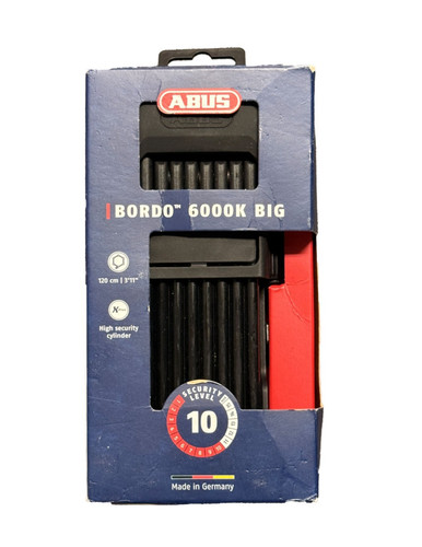 Abus bordo 6000k big - bordo, cm