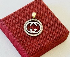 750 Gold Anhänger Bicolor 18K