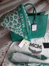 Original MCM Shopper Tote Bag