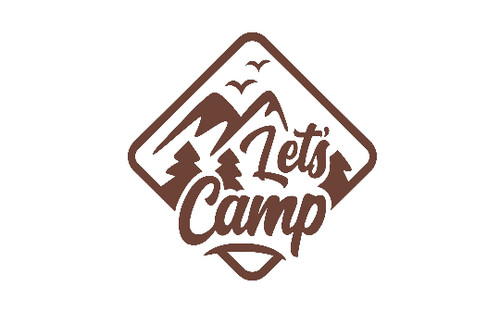Let camp vinyl - let's, decal