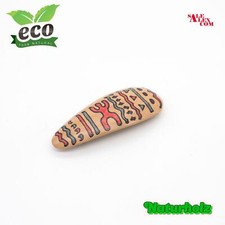 VINTAGE HAARSPANGE NATURHOLZ