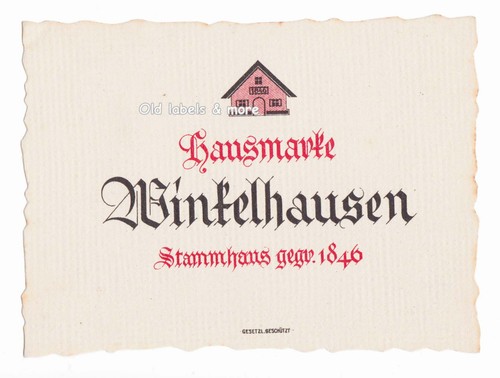 X5909 hausmarke winkelhausen - x5909,