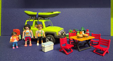 Playmobil Geländewagen Jeep aus 6889 Camping Dachgepäckträger Boot Kühltasche