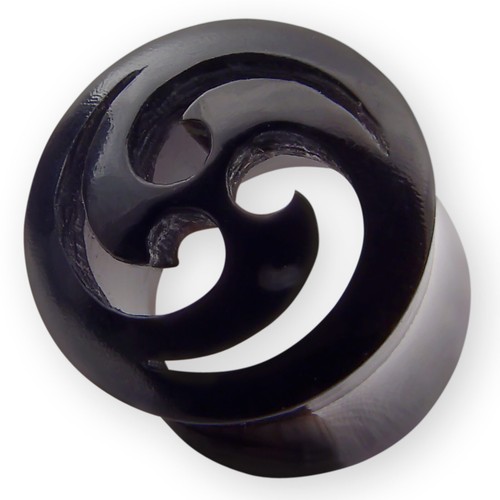 Horn flesh tunnel - flesh-tunnel, ohr-plug