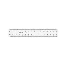 Lineal 15cm kunststoff - 15cm,