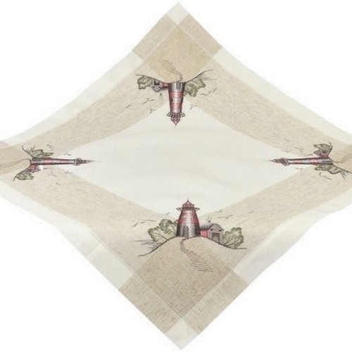 Tischdecke maritim mitteldecke - tischdecke,