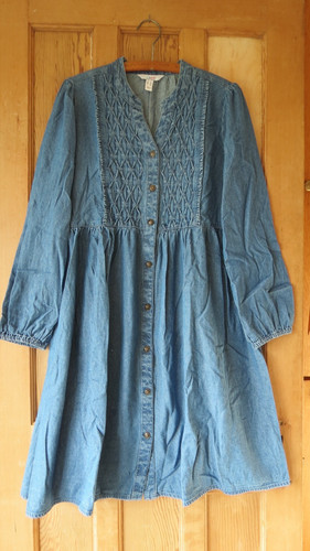 Neu co denim gesmoktes - neu,