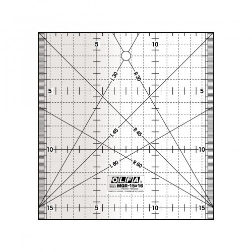 Olfa 15cm patchworklineal - 15, x