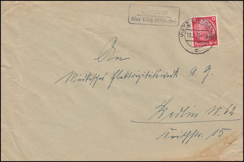 Landpost tornow über vietz - tornow,