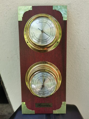 Vintage maritime wetterstation - vintage,