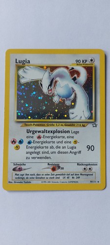 Lugia 111 holo - lugia, pokemon