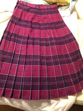 Damen Falten Rock Gr. 40