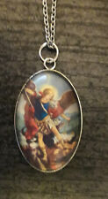 Halskette Sankt St. Michael Necklace  Heiliger Erzengel x