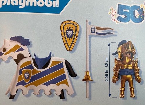 Playmobil goldener ritter mit - goldener,