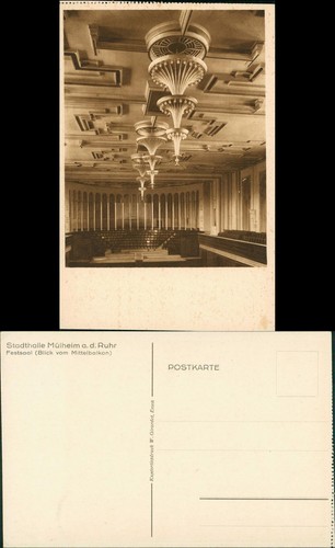 Ansichtskarte mülheim der - mülheim,