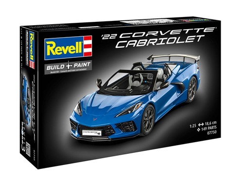 Revell 07750 25 corvette - revell, 1/25