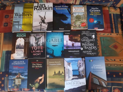 Kriminalromane bücherpaket - kriminalromane, 15