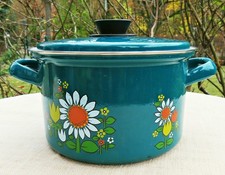 Kochtopf Emaille, petrol m