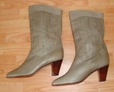 sexy beige graue Damen Leder