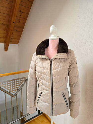 Jake damen steppjacke beige - steppjacke,