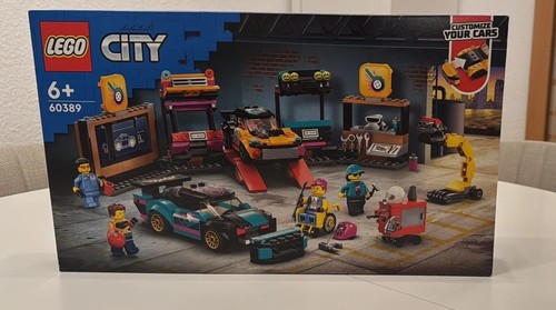 Lego city 60389 autowerkstatt - city,