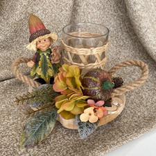 Herbstdeko Tischgesteck