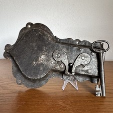 Antikes tür schloss mit - tür,