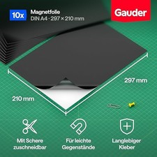 MAGNETFOLIE-Magnetbogen  DIN