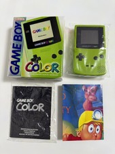 Nintendo Game Boy Color OVP Console Konsole EUR Neon Grün Lime Green 