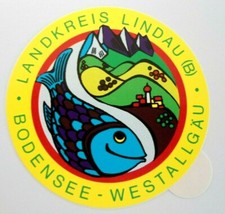Souvenir-Aufkleber Lindau