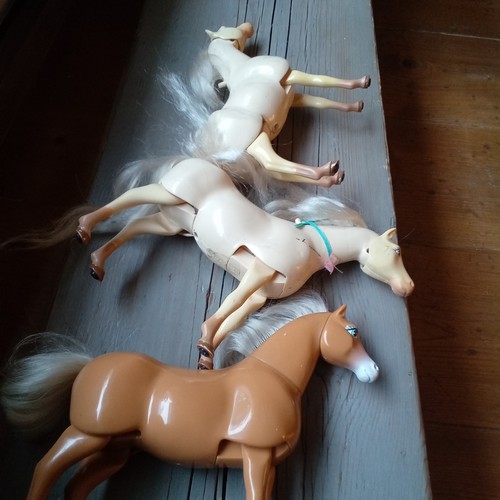 Vintage barbie pferde - 3,