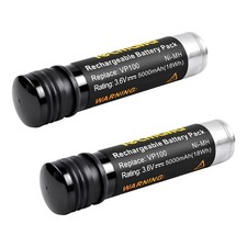 2Pcs 3.6V 5AH Ni-MH Akku für Black Decker Versapak VP100 VP110 S100 S110 VP7221