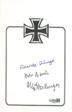 WWII GERMAN SIGNED BOOKPLATE