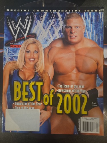 Wwf wwe raw magazine - wwe,